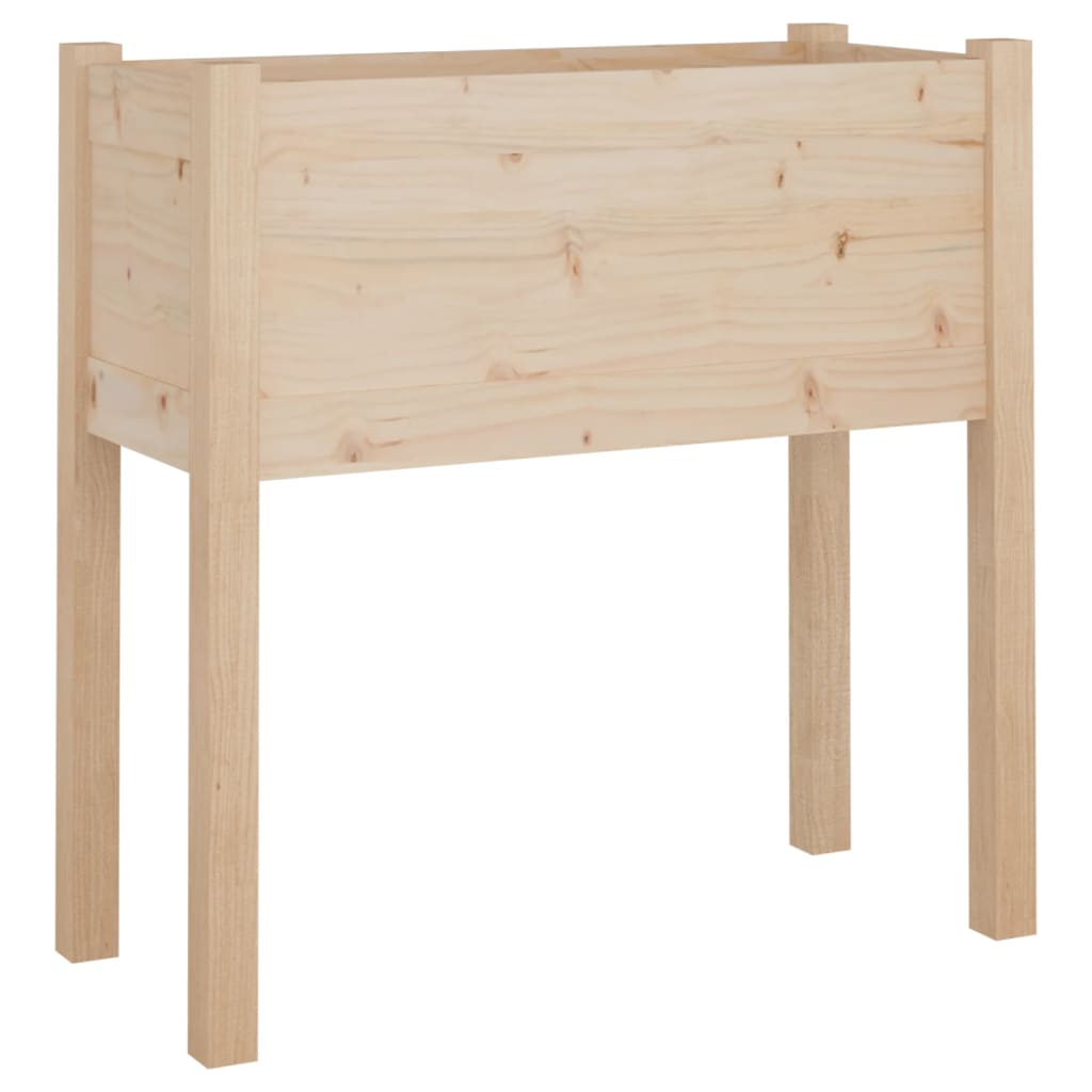 vidaXL Jardinières 2 pcs 70x31x70 cm Bois de pin massif