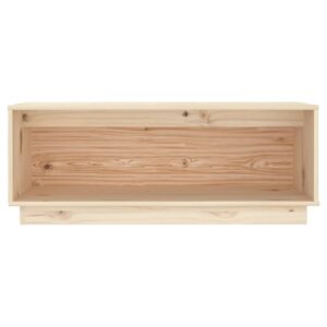 vidaXL Meuble TV 90x35x35 cm Bois de pin massif